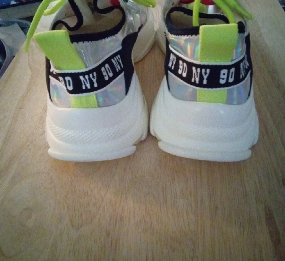 Steve Madden Kids Sneakers with Neon Accents